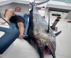 Le premier marlin de Mr Kim
