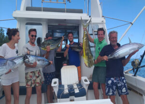 Belle demi-Journee de  peche sur le Maranatha