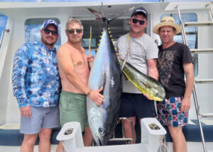 Peche entre amis sur le Maranatha