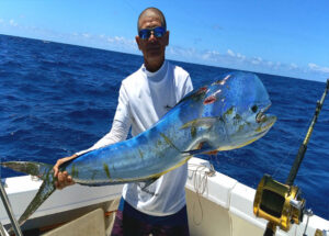 Capt antonio avec une belle dorade